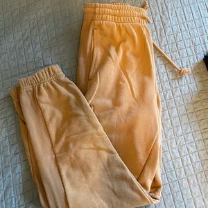 Orange/tan Women’s Joggers
